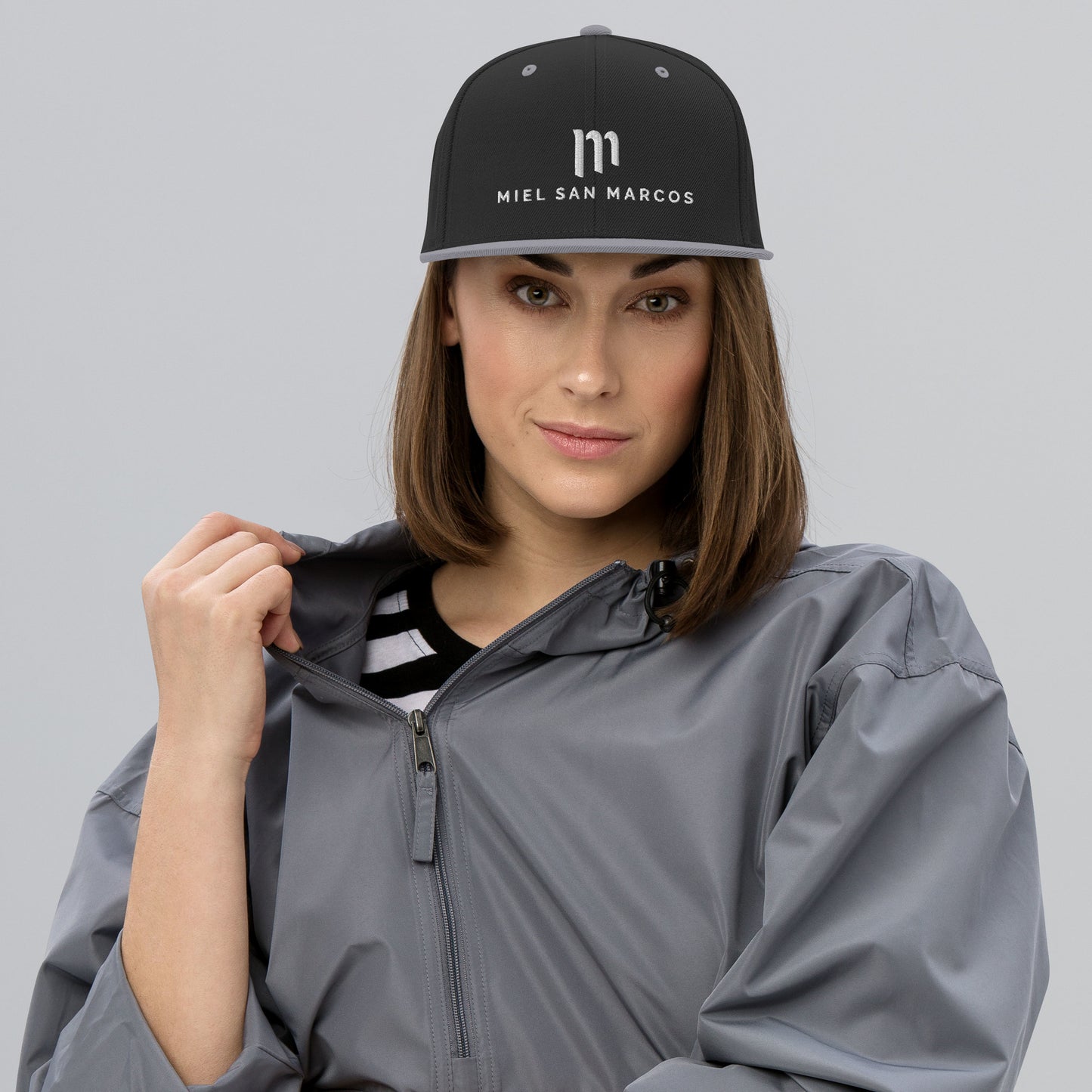 Gorra snapback Miel San Marcos