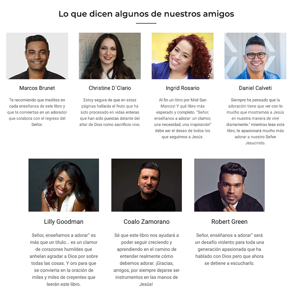 LIBRO - Señor Enséñanos a Adorar