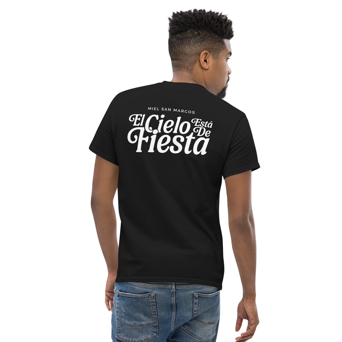 Hay júbilo y danza camiseta Miel San Marcos