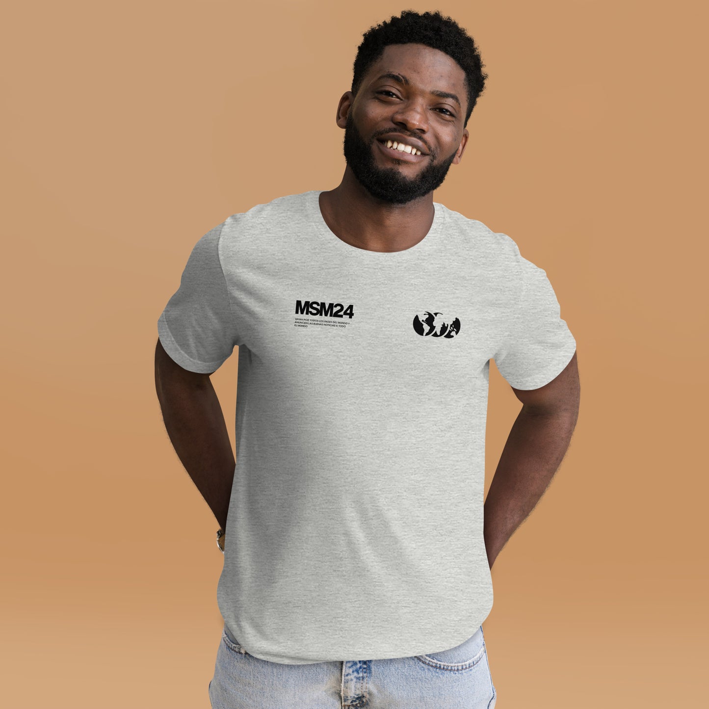 BUENAS NOTICIAS - Camiseta de manga corta Miel San Marcos