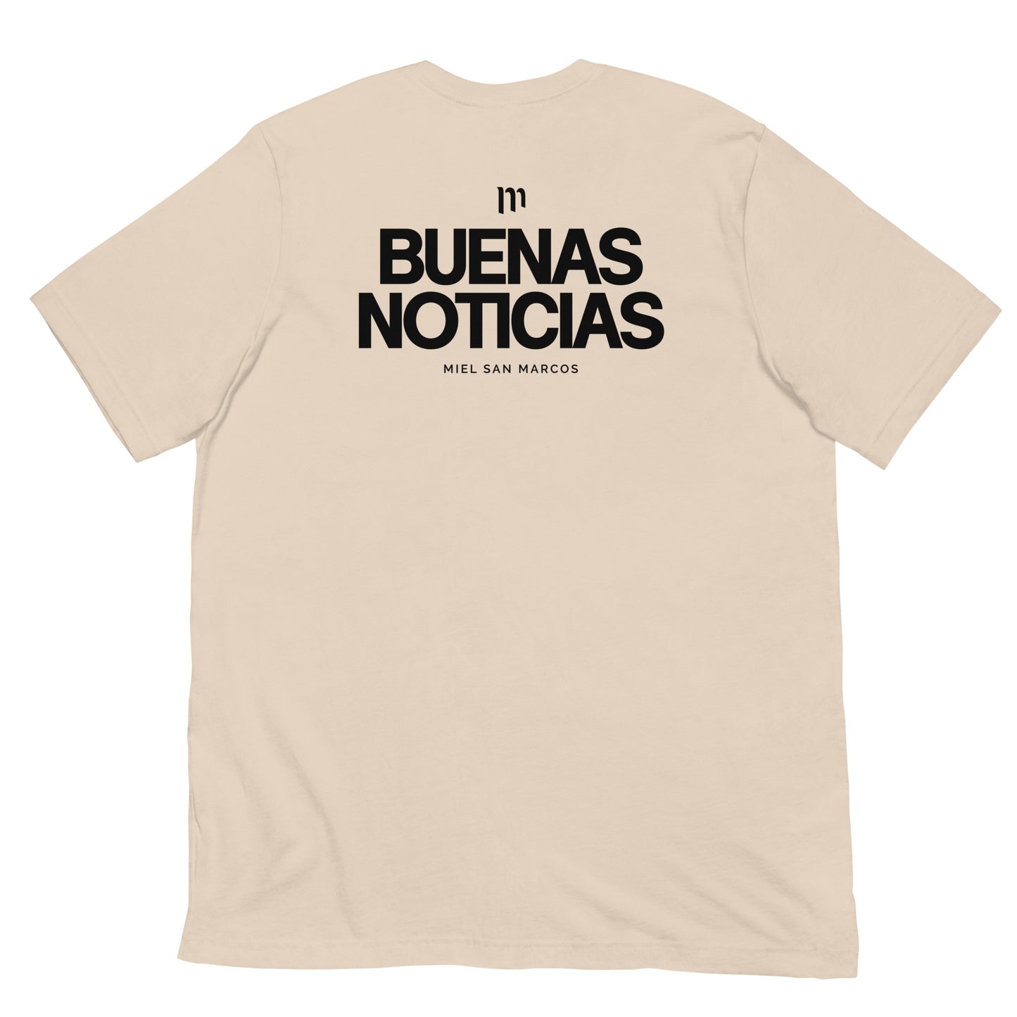 BUENAS NOTICIAS - Camiseta de manga corta Miel San Marcos