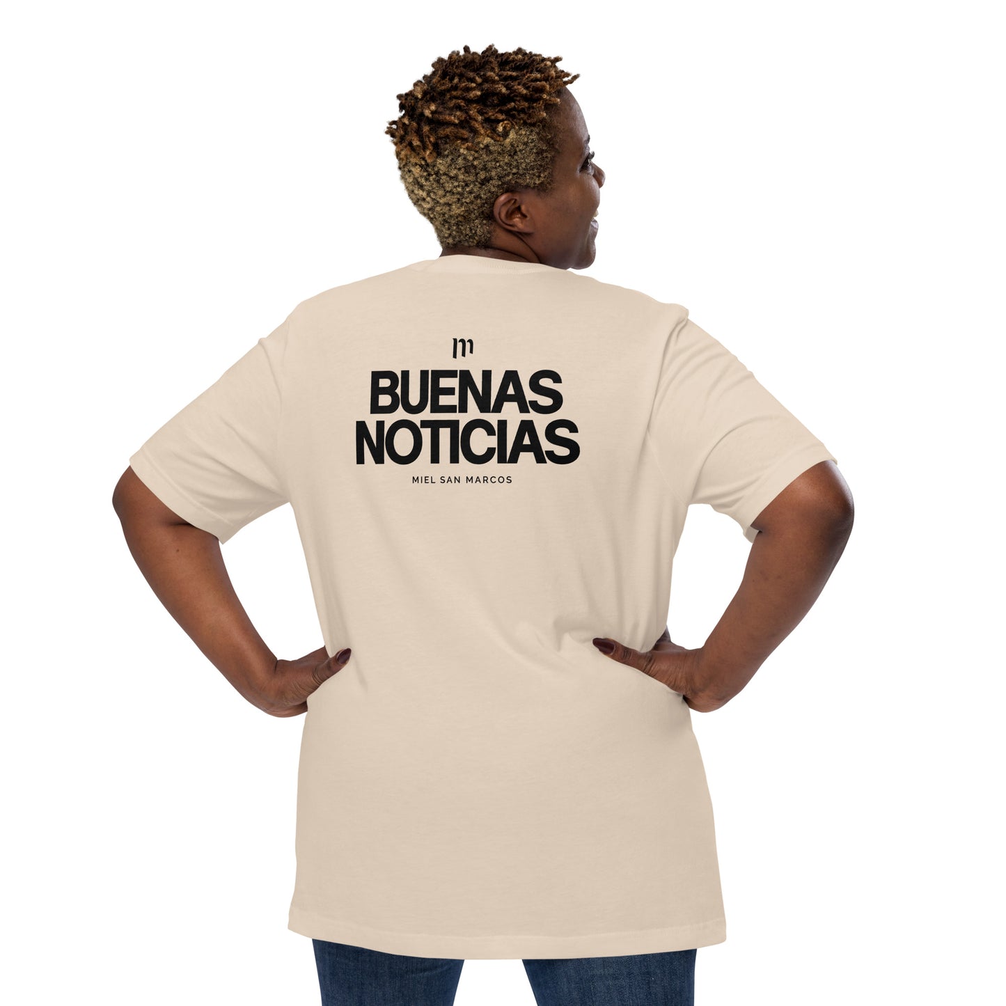 BUENAS NOTICIAS - Camiseta de manga corta Miel San Marcos