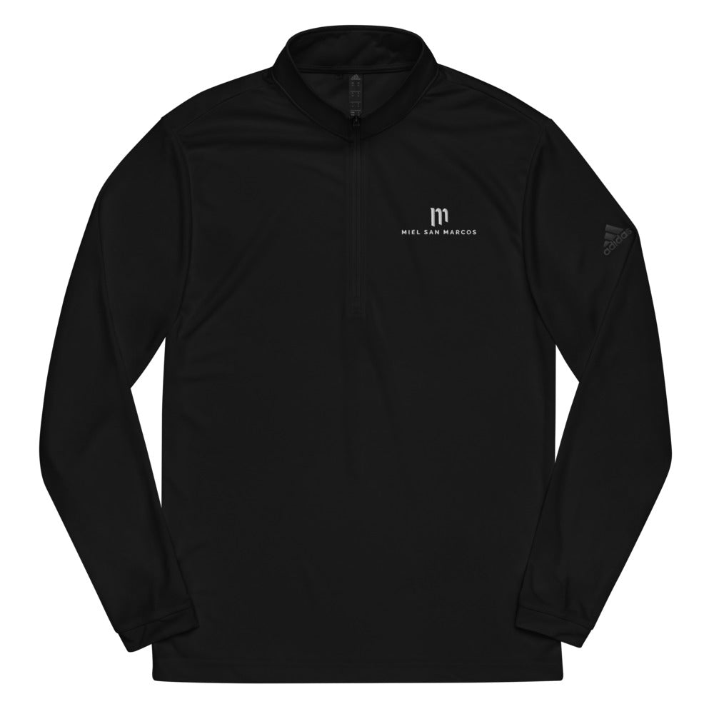 Sudadera Adidas con zipper y logo de Miel San Marcos