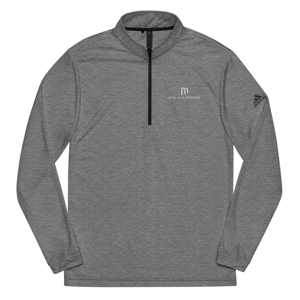 Sudadera Adidas con zipper y logo de Miel San Marcos