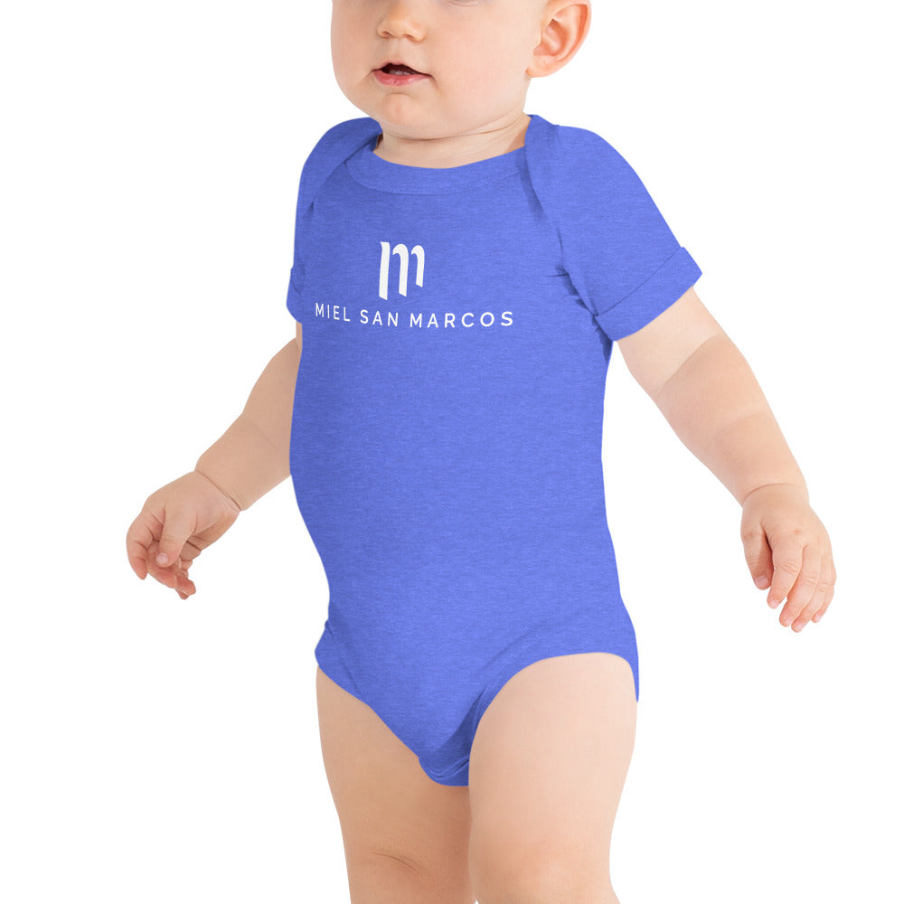 Onesie (Mameluco) para bebé manga corta Miel San Marcos